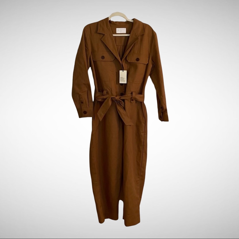 NWT Banana republic Reissue cotton linen jumpsuit